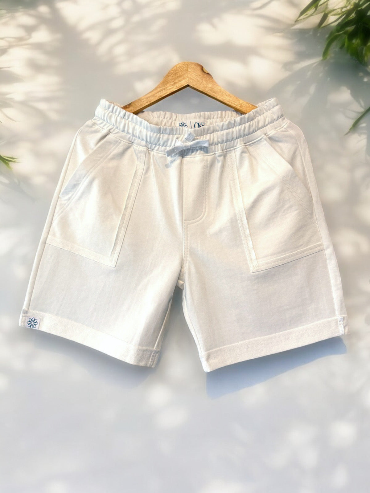 Everyday Lounge Shorts in organic cotton terry by VALAJI MILANO.