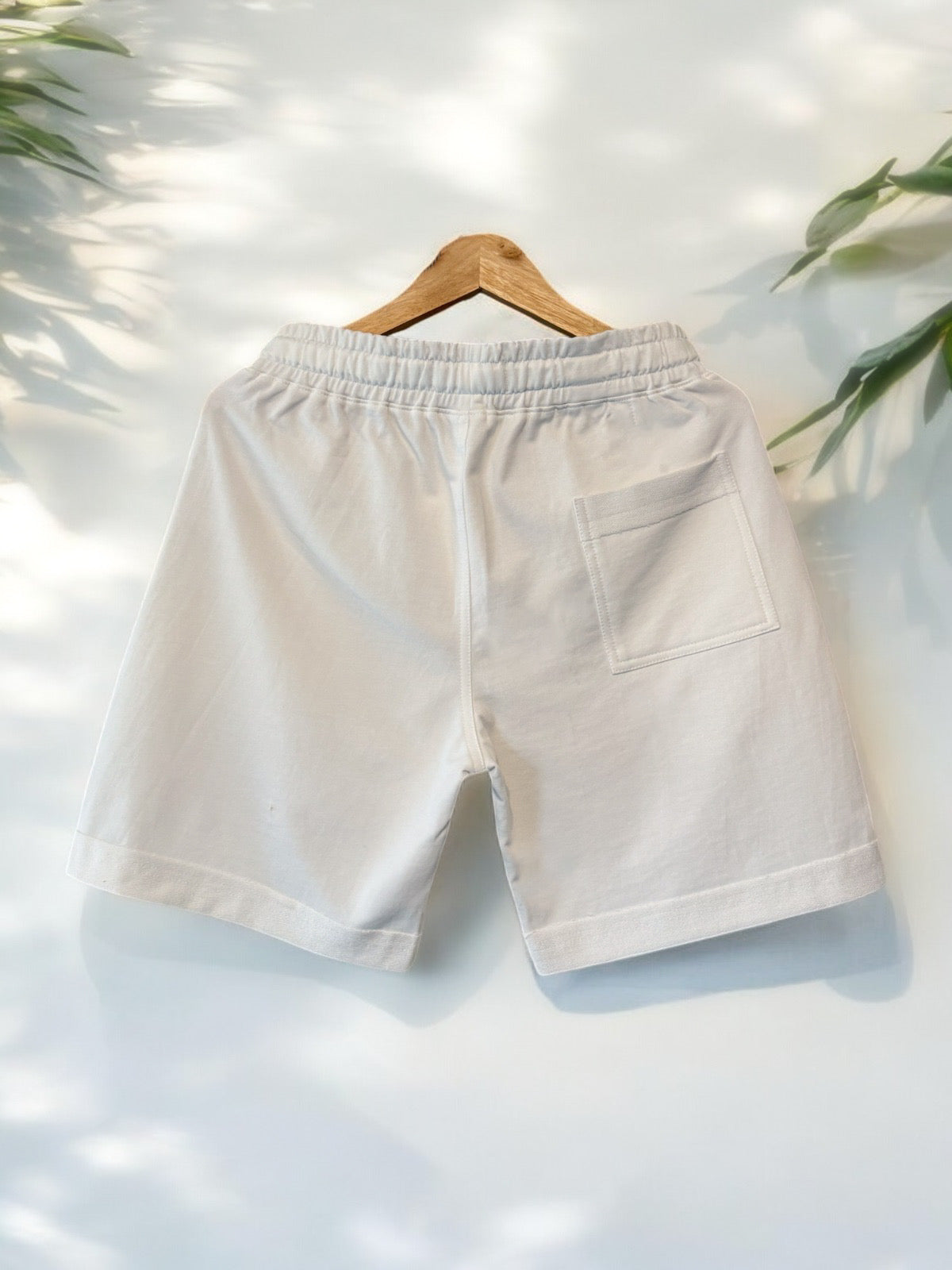Everyday Lounge Shorts by VALAJI MILANO, alternate view.