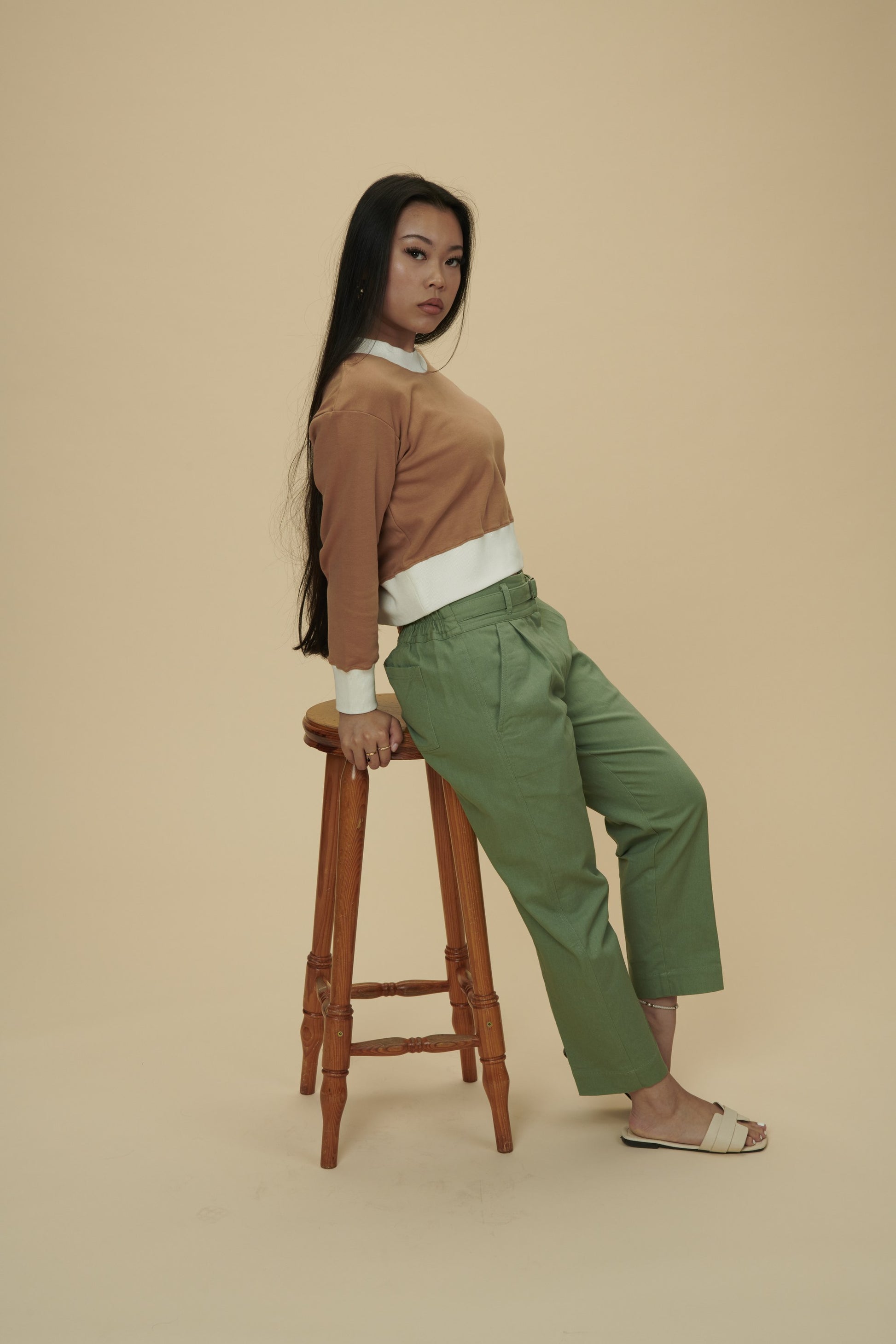 Loungewear Set Top by VALAJI MILANO, alternate view.