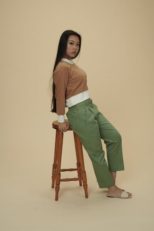 Loungewear Set Top by VALAJI MILANO, alternate view.
