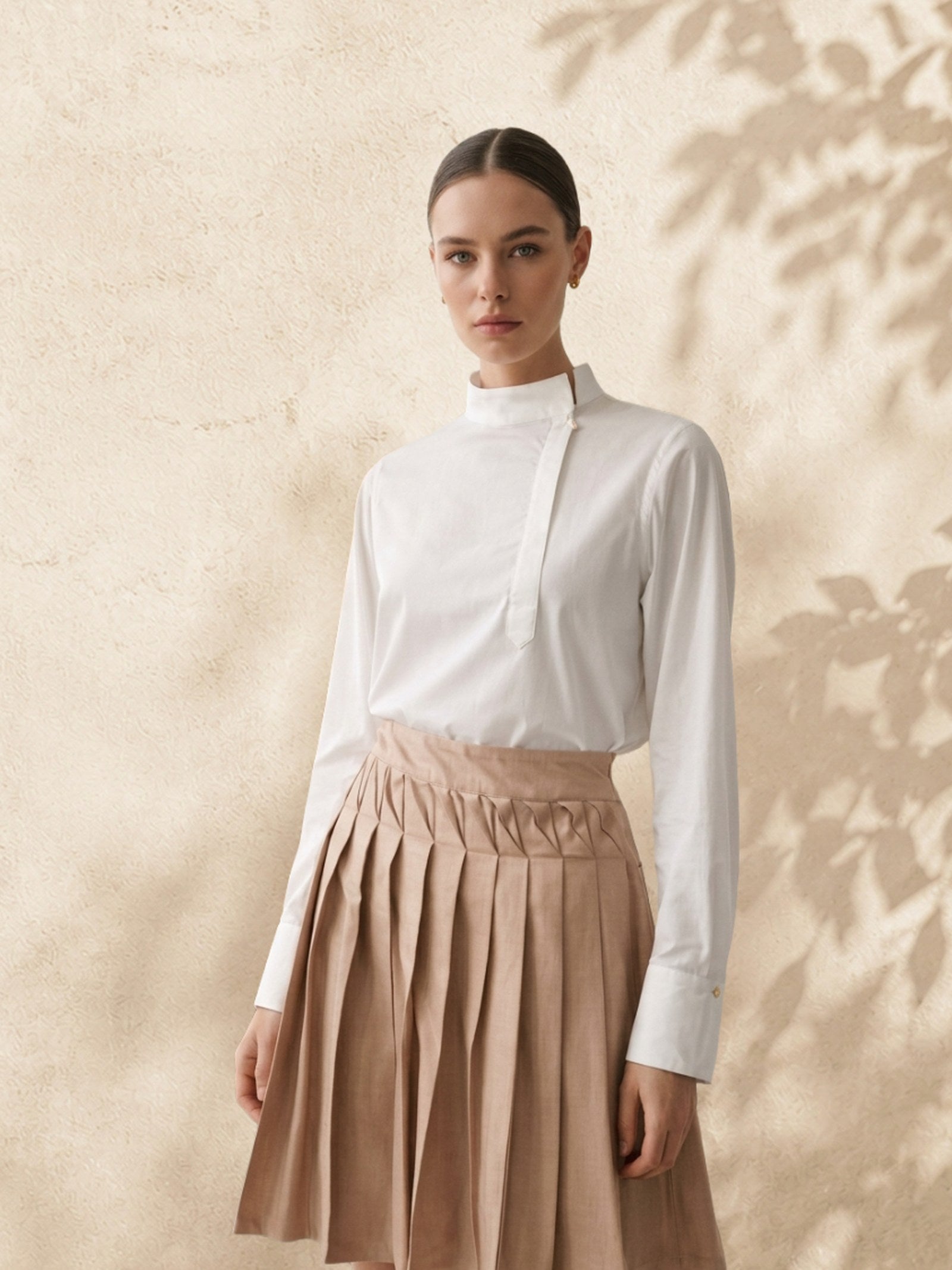 Formal Wear Skirt by VALAJI MILANO, shown as a full outfit.