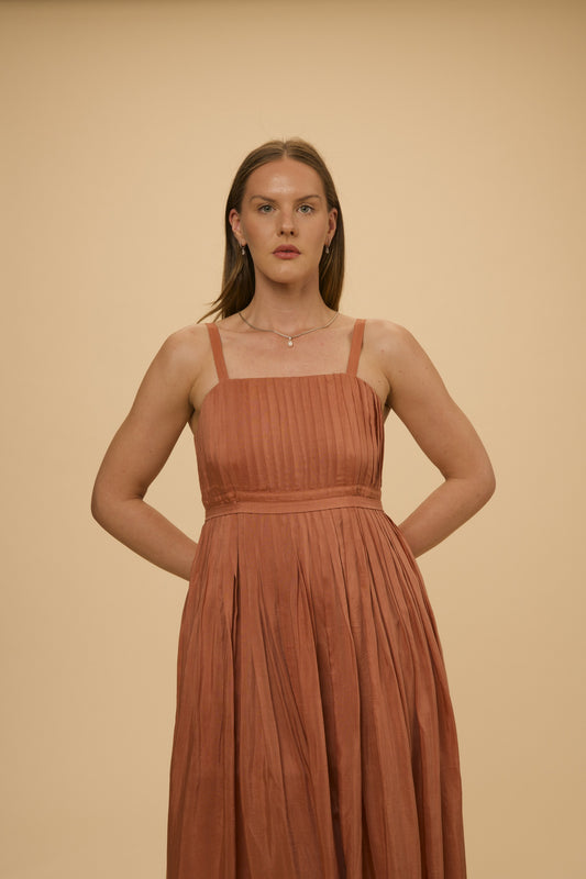 Muslin Dress by VALAJI MILANO, alternate view.